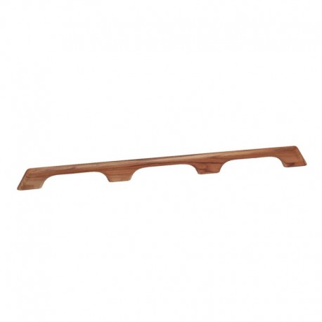 Whitecap Teak Handrail - 3 Loops - 33"L