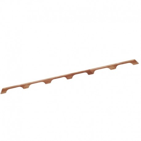 Whitecap Teak Handrail - 6 Loops - 63"L