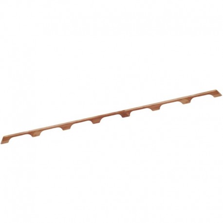 Whitecap Teak Handrail - 7 Loops - 73"L