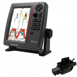 SI-TEX SVS-760 Dual Frequency Sounder 600W Kit w/Transom Mount Triducer