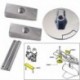 Tecnoseal Anode Kit w/Hardware - Mercury Verado 4 - Zinc