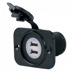 Marinco SeaLink Deluxe Dual USB Charger Receptacle