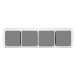 NavPod GP1401 InstrumentPod Pre-Cut f/4 Instruments f/9.5" Wide Guard