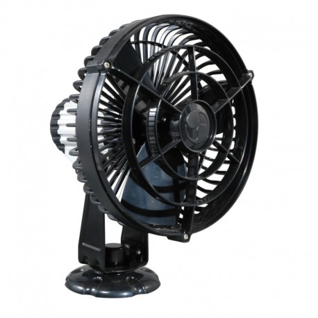 SEEKR by Caframo Kona 817 24V 3-Speed 7" Waterproof Fan - Black