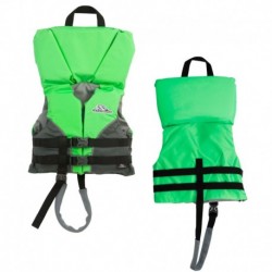 Stearns Infant Heads-Up Nylon Vest Life Jacket - Up to 30lbs - Green