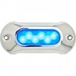 Attwood Light Armor Underwater LED Light - 6 LEDs - Blue