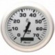 Faria Dress White 4" Tachometer w/Hourmeter - 7000 RPM (Gas) (Outboard)