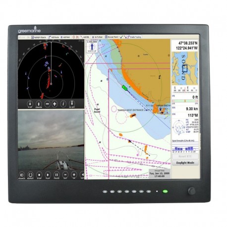 Green Marine AWM Series II IP65 Sunlight Readable Marine Display - 17"