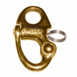 Ronstan Brass Snap Shackle - Fixed Bail - 59.3mm (2-5/16") Length