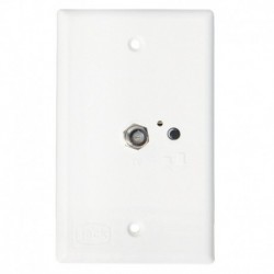 KING Jack PB1000 TV Antenna Power Injector Switch Plate - White