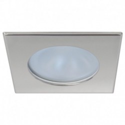 Quick Blake XP Downlight LED - 4W, IP66, Screw Mounted - Square Satin Bezel, Round Daylight Light