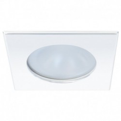 Quick Blake XP Downlight LED - 4W, IP66, Spring Mounted - Square White Bezel, Round Daylight Light