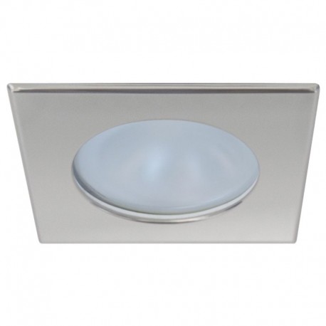 Quick Blake XP Downlight LED - 6W, IP66, Spring Mounted - Square Satin Bezel, Round Daylight Light