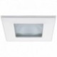 Quick Marina XP Downlight LED - 6W, IP66, Screw Mounted - Square White Bezel, Round Daylight Light