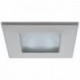 Quick Marina XP Downlight LED - 6W, IP66, Screw Mounted - Square Satin Bezel, Round Daylight Light