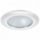 Quick Kor XP Downlight LED - 4W, IP66, Spring Mounted - Round White Bezel, Round Warm White Light