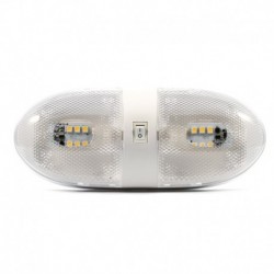 Camco LED Double Dome Light - 12VDC - 320 Lumens