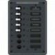 Blue Sea 8159 AC 8 Position 230v (European) Breaker Panel (White Switches)