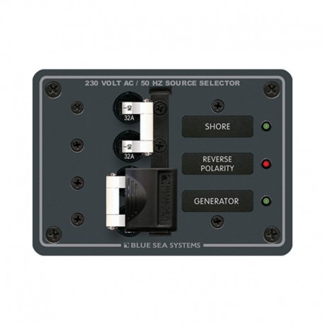 Blue Sea 8161 AC Toggle Source Selector (230V) - 2 Source