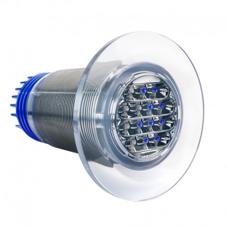 Aqualuma 18 Tri-Series Gen 4 Underwater Light - Blue/White