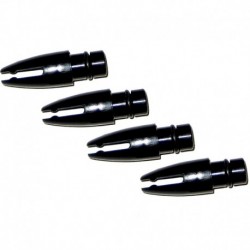 Rupp Replacement Spreader Tips - 4 Pack - Black