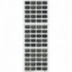 Blue Sea 8214 Black Small Format Label Kit - 60 Labels