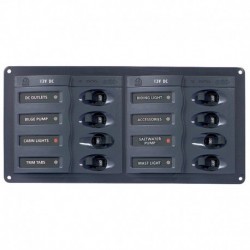 BEP DC Panel - 8-Way - Horizontal