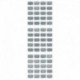Blue Sea 8217 Grey Small Format Label Kit - 60 Labels