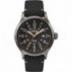 Timex Expedition Metal Scout - Black Leather/Black Dial