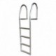 Dock Edge Fixed Eco - Weld Free Aluminum 4-Step Dock Ladder