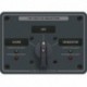 Blue Sea 8367 AC Rotary Switch Panel 30 Ampere 2 Positions + OFF, 2 Pole