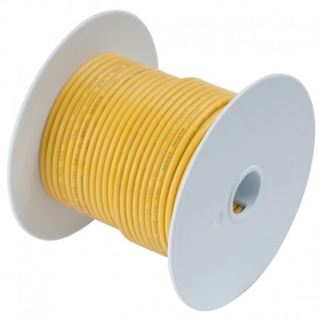 Ancor Yellow 10 AWG Tinned Copper Wire - 500'