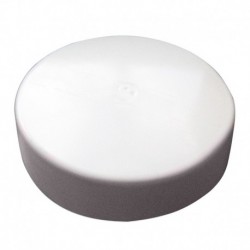 Monarch White Flat Piling Cap - 6"