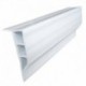 Dock Edge Standard PVC Full Face Profile - 16' Roll - White