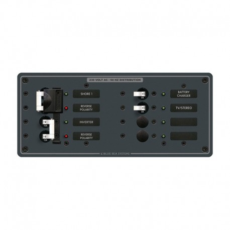Blue Sea 8599 AC Toggle Source Selector (230V) - 2 Sources + 4 Positions