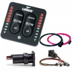 Lenco LED Indicator Integrated Tactile Switch Kit w/Pigtail f/Dual Actuator Systems